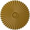 Ekena Millwork Shakuras Ceiling Medallion (For Canopies up to 5 3/4"), Hand-Painted Pharaohs Gold, 33 7/8"OD x 2"P CM34SHPGS - alternate 1